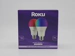 Roku Smart Home Bulb Se (color) 2-PACK With 16 Million Options Nib. Fixed Price $14.79.