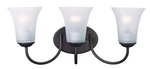 Maxim 10053 Bronze Logan 19"W Bath Light. Fixed Price $71.40.