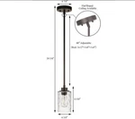 Xinbei Lighting Mini Pendant 1 Kitchen Lights With Glass .... Fixed Price $5.00.