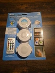 I-zoom ROTA8 Wireless Swivel Light Color Changing Remote Control Rotatable 3PK. Fixed Price $22.77.