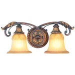 Livex Lighting Villa Verona Bath Bronze, Aged Gold Leaf Accents 8552-63. Fixed Price $395.96.