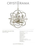 Crystorama 9026-OS-CL-MWP Solaris Chandelier Olde Silver. Fixed Price $475.00.