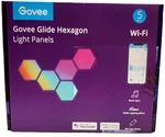 Govee Glide Hexagon Panels 5PCS Wifi Music Sync 30 Preset Lighting Effects. Fixed Price $84.00.