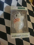 Halloween Boo! Ghost Electric Plug In Night Light By Midwest Cbk Retired Style. Fixed Price $19.99.