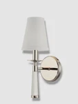 Crystorama Lighting Silver Metal Lamp Wall Fixture Sconce. Fixed Price $89.98.