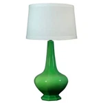 30 In. Jewel Green Crackle Ceramic Table Lamp By Fangio Lighting. Fixed Price $189.00.