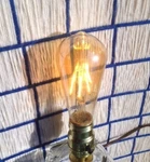 New Led 6W = 60W Amber Tint Soft Light Bulb Damp Rated Vintage Extrasshipfor 7 *. Fixed Price $9.99.