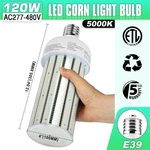 480V Led Corn Light 120W Replace 600 Watt Metal Halide Hps Bulbs E39 Mogul Base. Fixed Price $67.51.