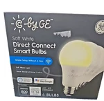 By Ge Soft Direct Connect Light Bulbs 4 Pack A19 Smart Led Wi-fi New. Fixed Price $17.09.