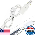 Bravsekai White Track Lighting Live End Cord Inline Dimmer Switch 9.84FT. Fixed Price $55.33.