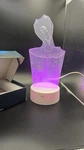 Dancer Ballerina 3D Night Light Color Changing Illusion Lamp Birthday Best Gifts. Fixed Price $9.99.