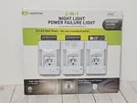 Capstone 2 In 1 Led Night Light Power Failure 3 Pack Plug Wall Plate New. Fixed Price $44.95.