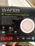 Rab 4 Led Edge Lit Downlight Fa. Fixed Price $12.00.