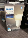 Philips Hue Soft White A19 E26 Bulb 600 Lumens 7W- 555680 Upc 046677555689 Nib. Fixed Price $22.22.