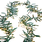 19.6' Cluster Garland Green Wire 600 White Lights Remote Timer New Raz G3937040. Fixed Price $59.95.