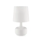 17.25" Modern Metal Table Lamp With Touch Sensor White - Ore International. Fixed Price $25.99.