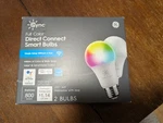 Ge Cync A19 800 Lumens Direct Connect Smart Light Bulbs Led Color Changing. Fixed Price $15.00.