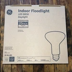 Ge Indoor Floodlight Led BR30 Daylight - 650 Lumens, Case Of 20 Contractor Pack. Fixed Price $29.99.