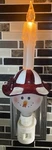 Christmas Night Snowman Head Candle On Top OH7036. Fixed Price $15.99.