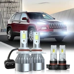For 2015 Jeep Cherokee Latitude Sport Utility Led Headlight Hi/lo Fog Bulb. Fixed Price $25.99.