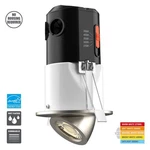 Commercial Electric 3" Premium Led Gimbal Recessed Downlight Kit Brushed Nickel. Fixed Price $15.99.