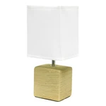 Simple Designs LT1218-BGE 11.81" Mini Cube Faux Stone Ceramic Table Lamp, For.... Fixed Price $26.13.
