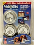 Ontel Stick Click Peel & Bright White Led Quick Easy Lights. Fixed Price $16.00.