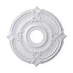 18"OD X 4"ID 5/8"P Attica Ceiling Medallion (fits Canopies Up... Fast Usa Ship. Fixed Price $45.69.
