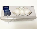 Harbor Breeze Ceiling Fan 3-LIGHT Kit Frosted Alabaster Glass Shade White Finish. Fixed Price $59.99.