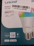 Linkind Smart Light Bulb A21 Rgbtw 2-PACK 1600LM Wifi Led Works With Alexa Nib. Fixed Price $22.99.