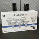 Ge Pro Series 65W Repl Led Bulbs Indoor Flood BR30 Medium Base Daylight 6-PACK. Fixed Price $24.46.