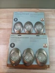 2 Hampton Bay 3-LIGHT Xenon Task Accent Plug Cabinet Kit Silver. Fixed Price $62.99.
