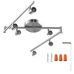 Aiboo 6-LIGHT Adjustable Dimmable Track Lighting Kit, Flexible Foldable Arms,.... Fixed Price $85.89.