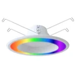 Simply Conserve 5/6 In. Smart Wi-fi Plus Ble 12-WATT Led Recessed Downlight. Fixed Price $14.43.