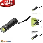 Gogreen Power GG-113 Black Led Flashlight With Aaa Batteries, 10 Hour Life. Fixed Price $15.99.