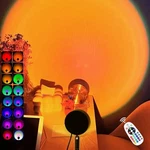 Usb Sunset Projection Lamp Night Light Led Ambient Bedroom Living Home Deco. Fixed Price $12.30.