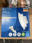 Utilitech 6 In Led Recessed Retrofit Ribbed Baffle Metal Light 850 Lumens 85W. Fixed Price $35.04.