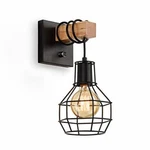 Wall Sconces With Dimmer Vintage Cage Fixture Farmhouse Lighting Lightess. Fixed Price $34.95.