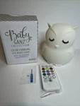New Baby Ganz Owl Kids Night Light Silicone Led Color Changing Nib. Fixed Price $14.99.