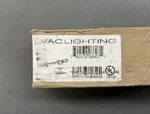Wac Lighting BA-IC12-WT 12" Interconnect Joiner Cable Bar White Nos. Fixed Price $7.99.