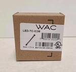Wac Lighting LED-TC-IC36 Joiner Cable For 24V Tape 36" Black. Fixed Price $9.99.