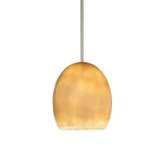 Wac Lighting MP-946LED-AL/BN Alabaster Brushed Nickel 5" Ceiling. Fixed Price $107.97.