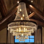 Elegant 10-LIGHT French Empire Crystal Chandelier Antique Bronze Finish. Fixed Price $719.99.