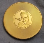 Michael Jackson Elvis Presley Gold Coin Signed Americana Singer Pop Rock Star. Fixed Price $13.42.