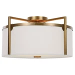 Uttermost 22283 Colfax Brass Light Semi Flush. Fixed Price $566.40.