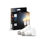 Philips Hue 60W A19 Led Bulb Warm-to-cool White Light 2 Pack 800LM. Fixed Price $53.58.