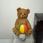 Ibis And Orchid Design Teddy Bear Night Light Childs. Fixed Price $13.50.