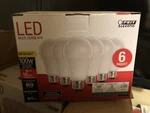 Feit Electric A1600/930/10KLED/6 A19 Non-dimmable Bulb, White, 16W, Pk. Fs. Fixed Price $14.99.