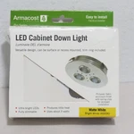 Armacost 223312 Led Cabinet Down Light Bright White Matte Recessed/surface. Fixed Price $16.93.