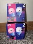 Lifx Smart Bulbs 4-PACK Wi-fi Enabled Color Alexa/google/apple Compatible. Fixed Price $45.00.